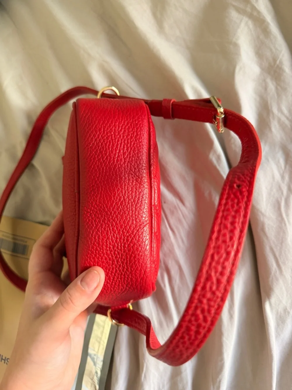 Max Mara interest leather small Quilted Crossbody Bag - Women - Picture 6 of 15
